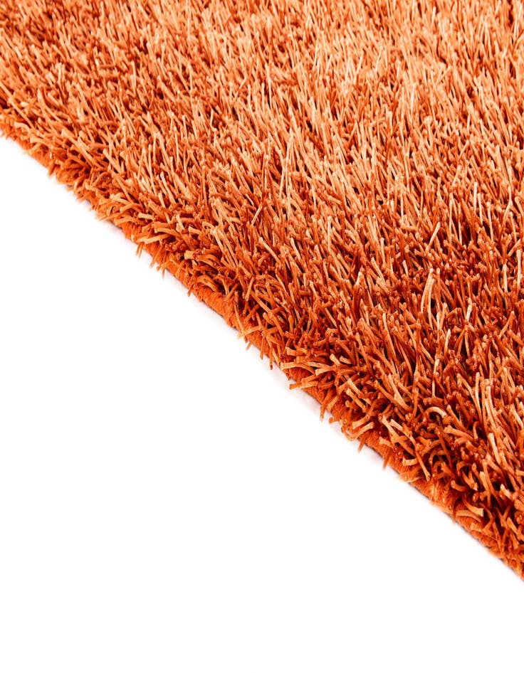 Detail image of 5' x 6' 4  Hand Knotted Solid Shag Rug