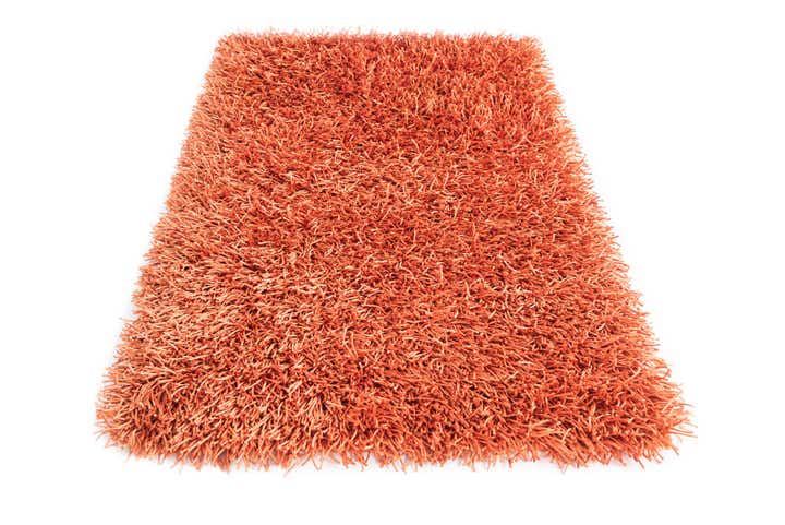 2' 8 x 4' 8 Hand Knotted Solid Shag Oriental Rug