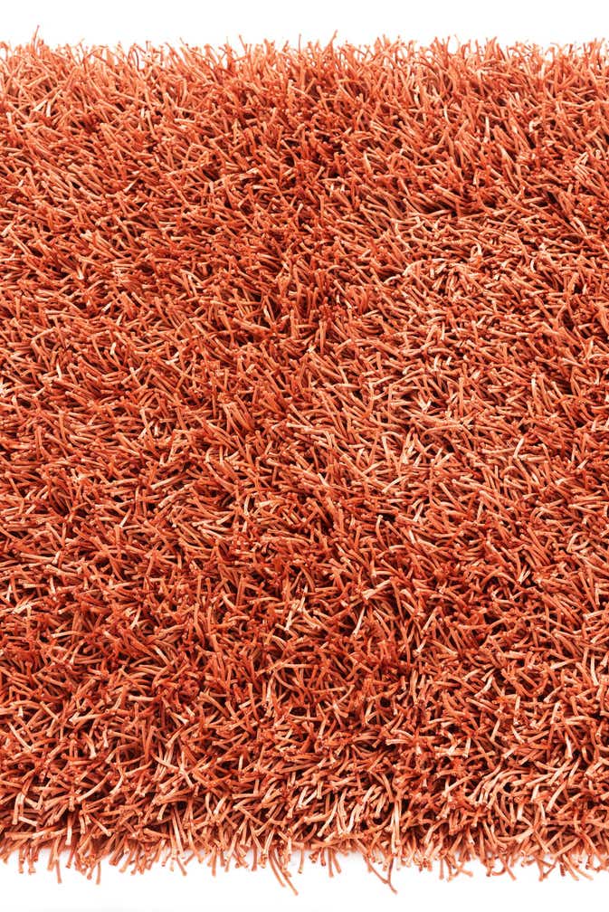 2' 5 x 4' 9 Hand Knotted Solid Shag Oriental Rug