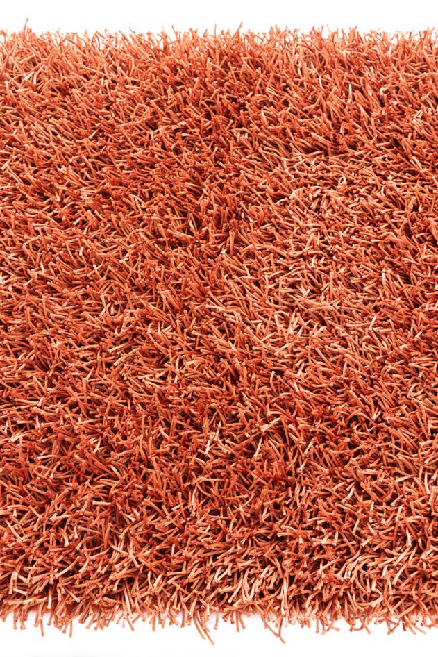 Detail image of 2' 5 x 4' 9 Hand Knotted Solid Shag Oriental Rug