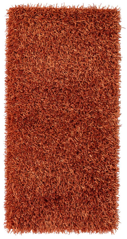 Detail image of 2' 5 x 4' 9 Hand Knotted Solid Shag Oriental Rug