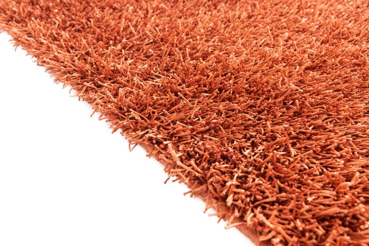 Detail image of 3' x 5' 4 Hand Knotted Solid Shag Oriental Rug