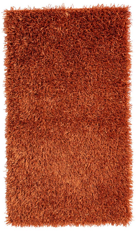 Detail image of 3' x 5' 4 Hand Knotted Solid Shag Oriental Rug