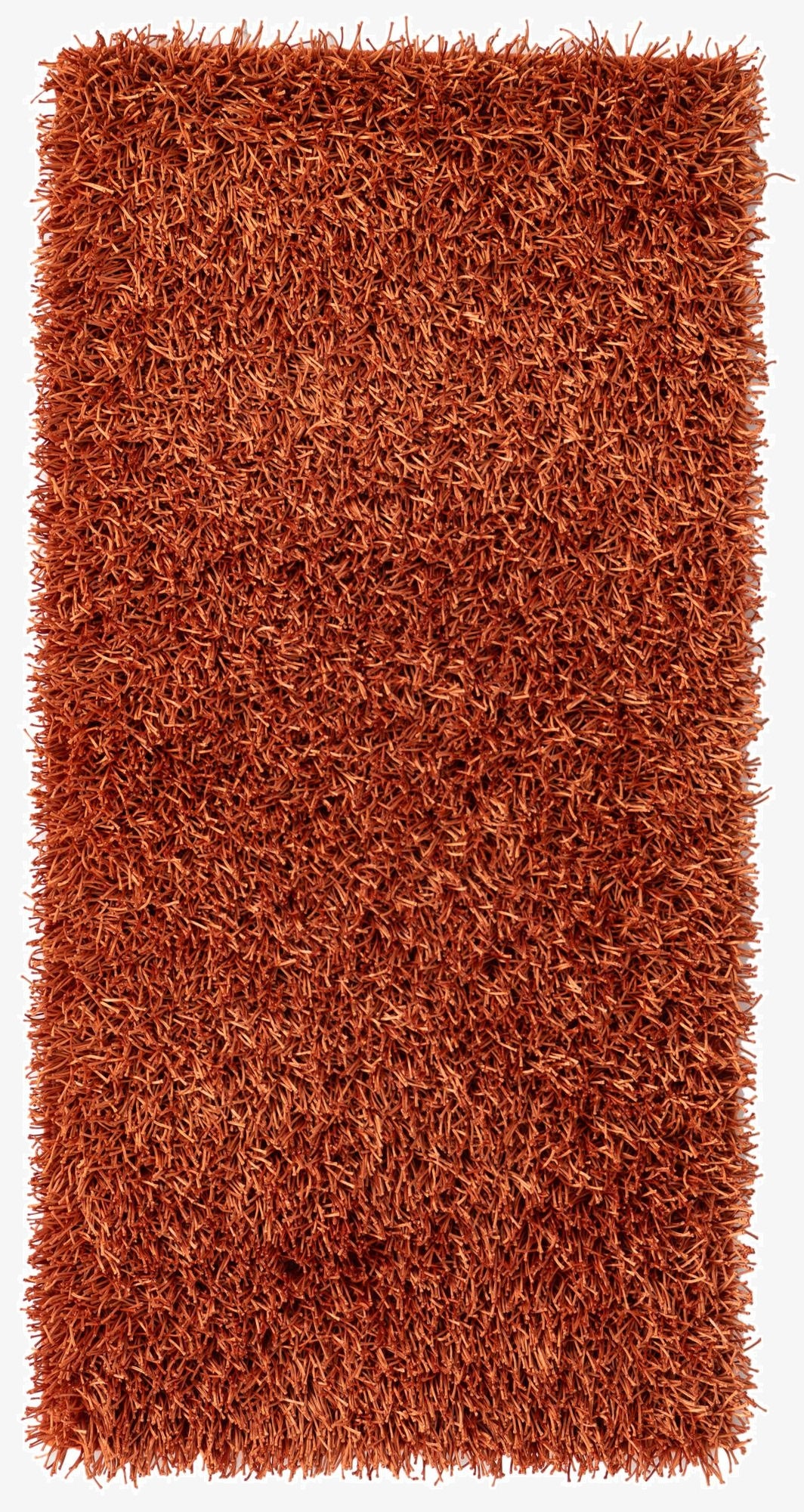 2' 5 x 4' 9  Hand Knotted Solid Shag Oriental Rug