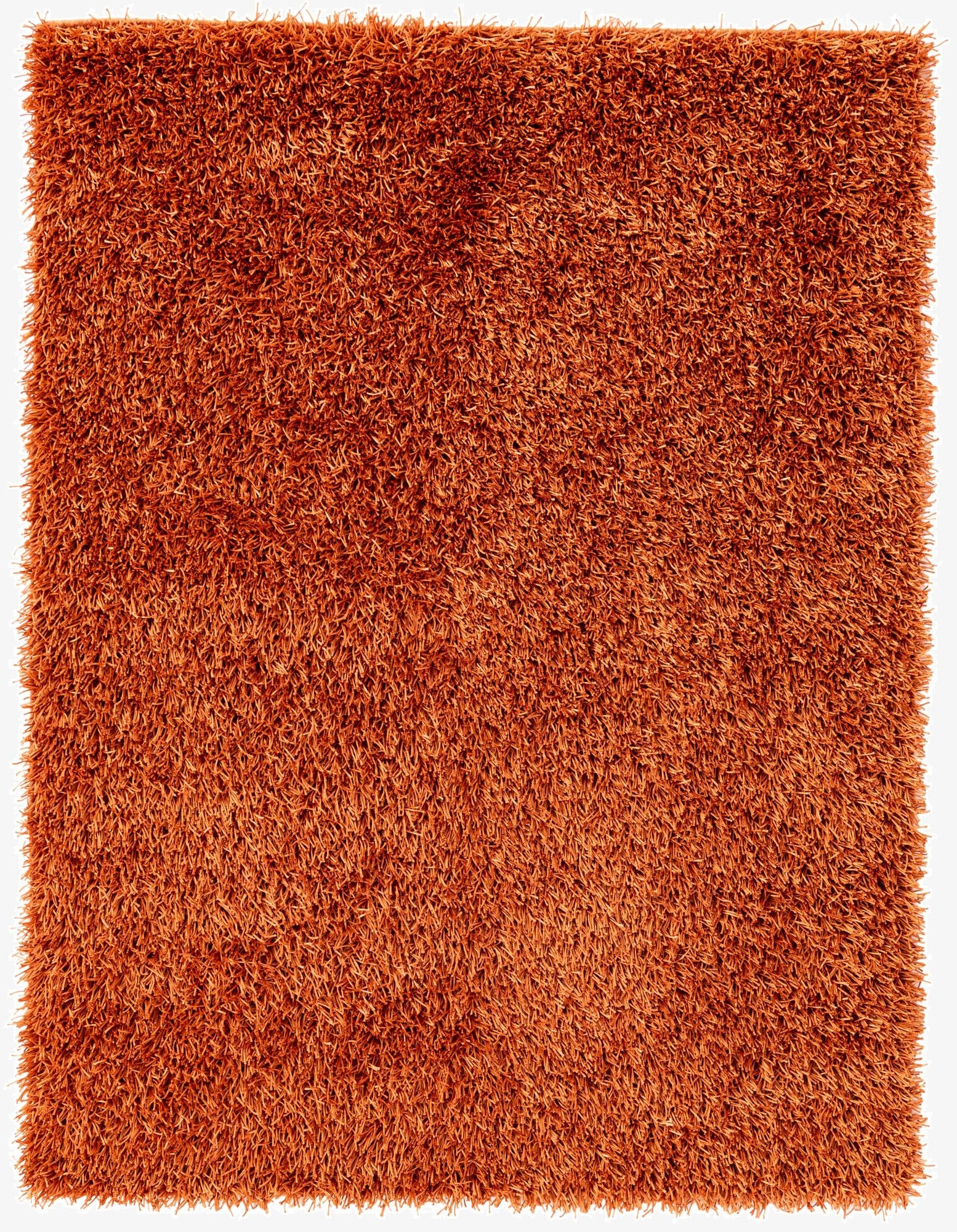 5' x 6' 6  Hand Knotted Solid Shag Rug