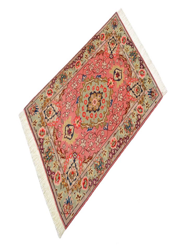 Detail image of 2' x 3' Hand Knotted Tabriz Persian Rug