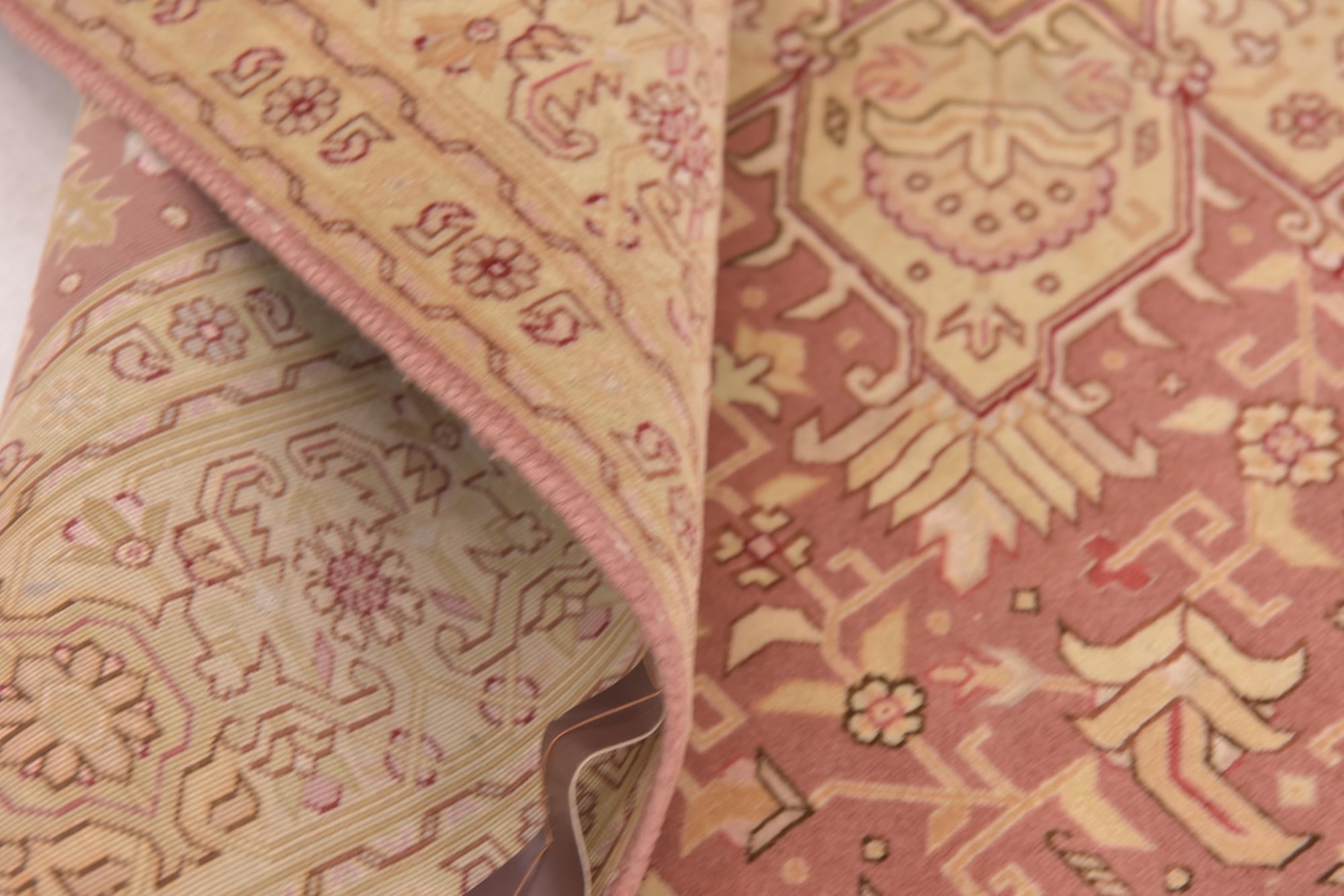 4' 10 x 7' Hand Knotted Tabriz Persian Rug
