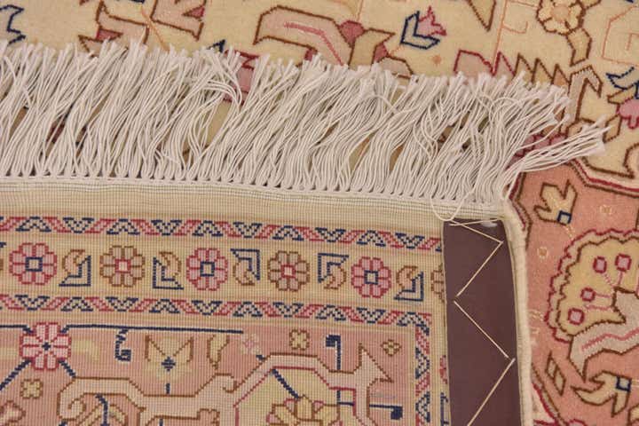 5' x 6' 6 Hand Knotted Tabriz Persian Rug