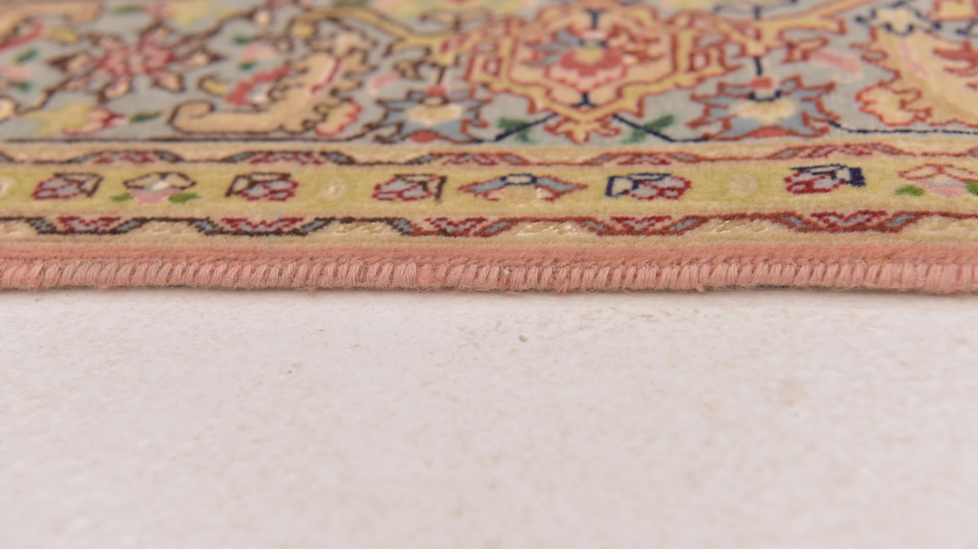 4' 10 x 6' 8 Hand Knotted Tabriz Persian Rug