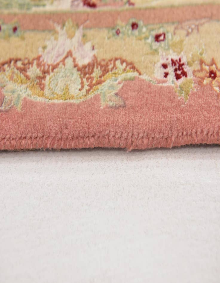 Detail image of 6' 8 x 10' 2 Hand Knotted Tabriz Persian Rug