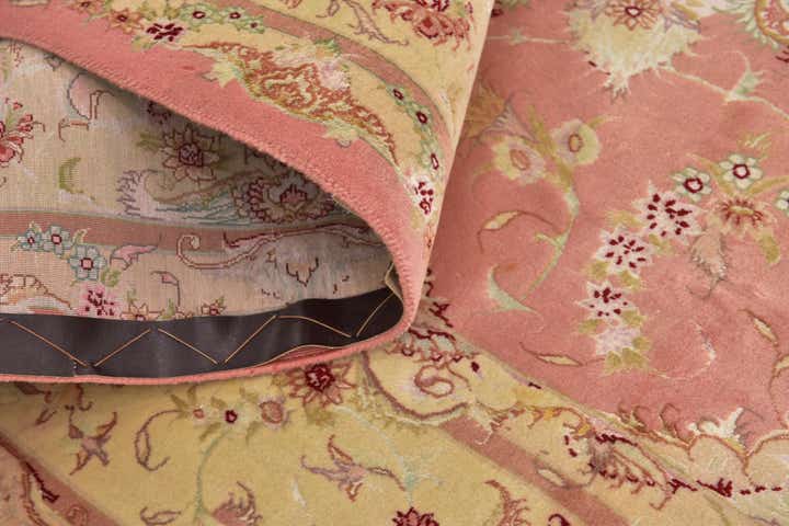 6' 8 x 10' 2 Hand Knotted Tabriz Persian Rug