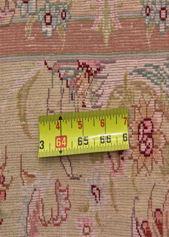 6' 8 x 10' 2 Hand Knotted Tabriz Persian Rug