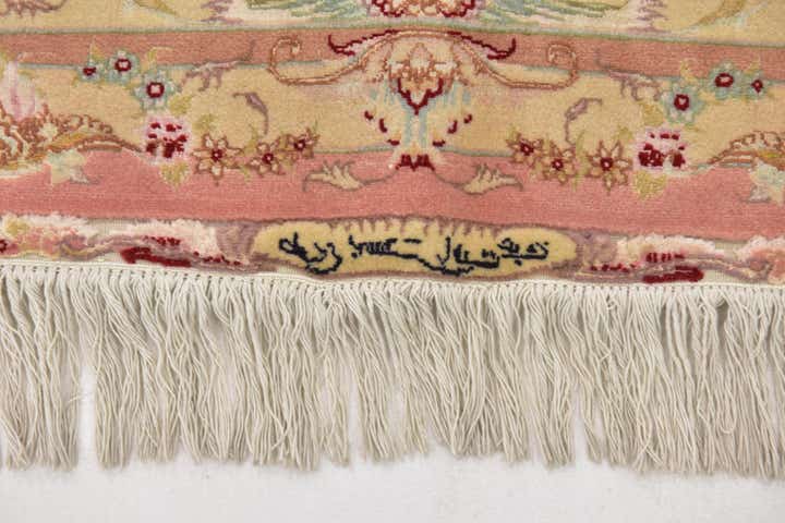 6' 8 x 10' 2 Hand Knotted Tabriz Persian Rug
