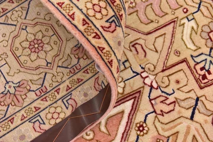 6' 6 x 10' 4 Hand Knotted Tabriz Persian Rug