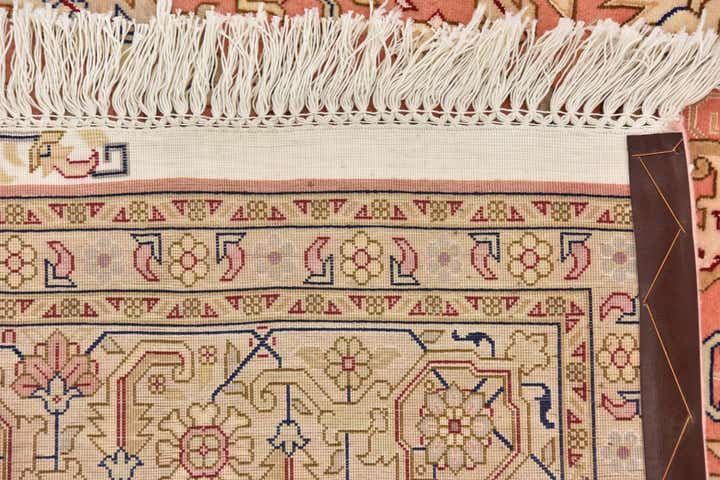 6' 6 x 10' 4 Hand Knotted Tabriz Persian Rug