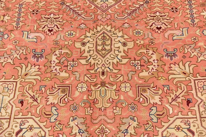 6' 6 x 10' 4 Hand Knotted Tabriz Persian Rug