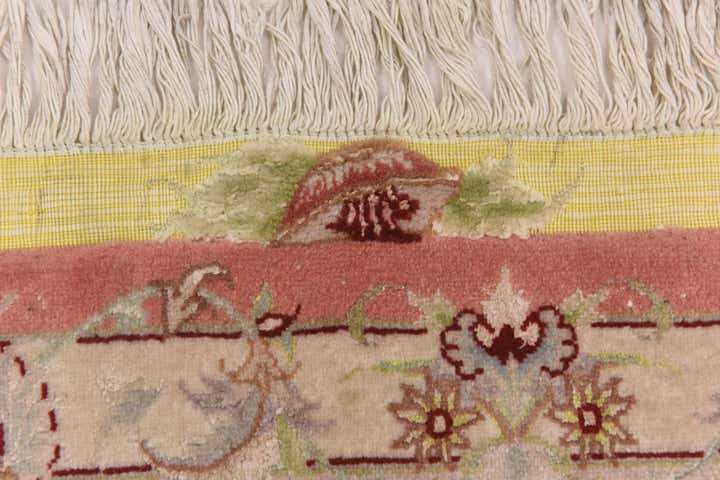 6' 6 x 10' 3 Hand Knotted Tabriz Persian Rug