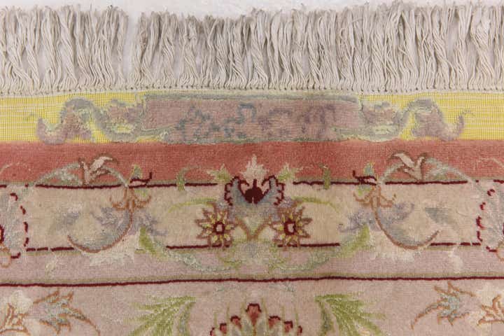 6' 6 x 10' 3 Hand Knotted Tabriz Persian Rug