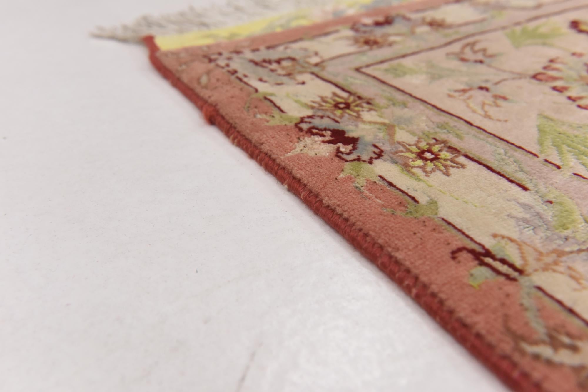 6' 6 x 10' 3 Hand Knotted Tabriz Persian Rug