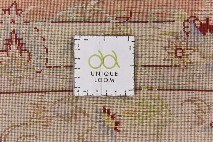 6' 6 x 10' 3 Hand Knotted Tabriz Persian Rug