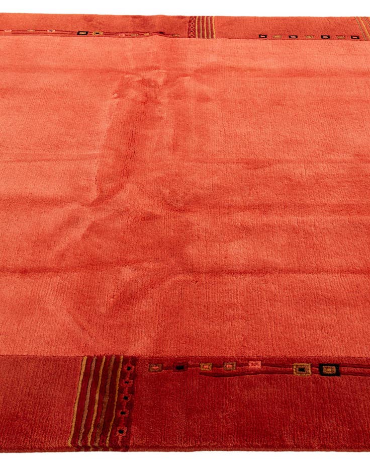 Detail image of 6' 7 x 8' 1  Hand Knotted Tibet Wool Rug