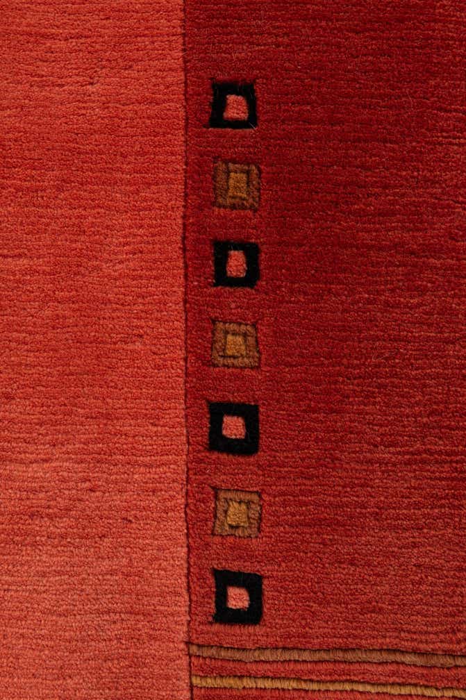 6' 7 x 8' 1 Hand Knotted Tibet Wool Rug
