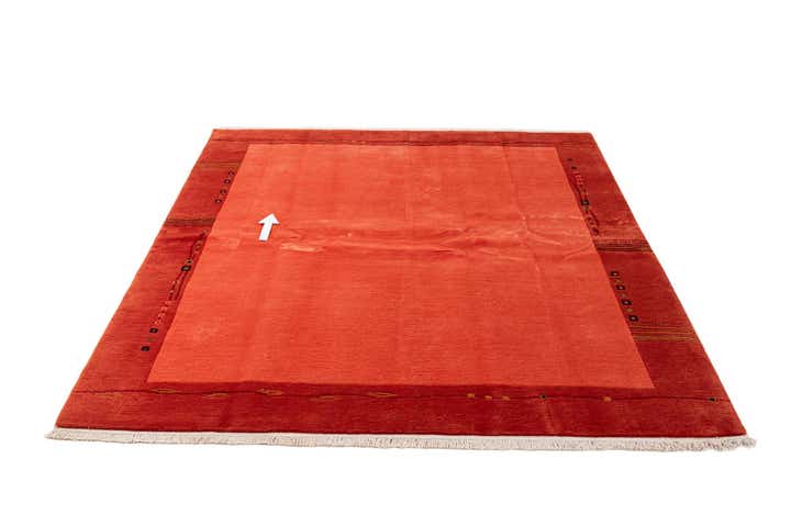 6' 7 x 8' 1 Hand Knotted Tibet Wool Rug
