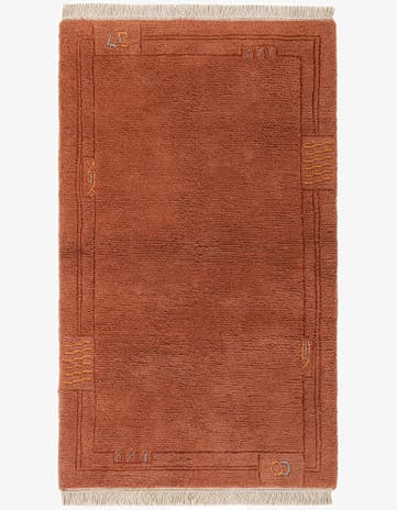 3' 1 x 5' 3 Hand Knotted Tibet Wool Rug