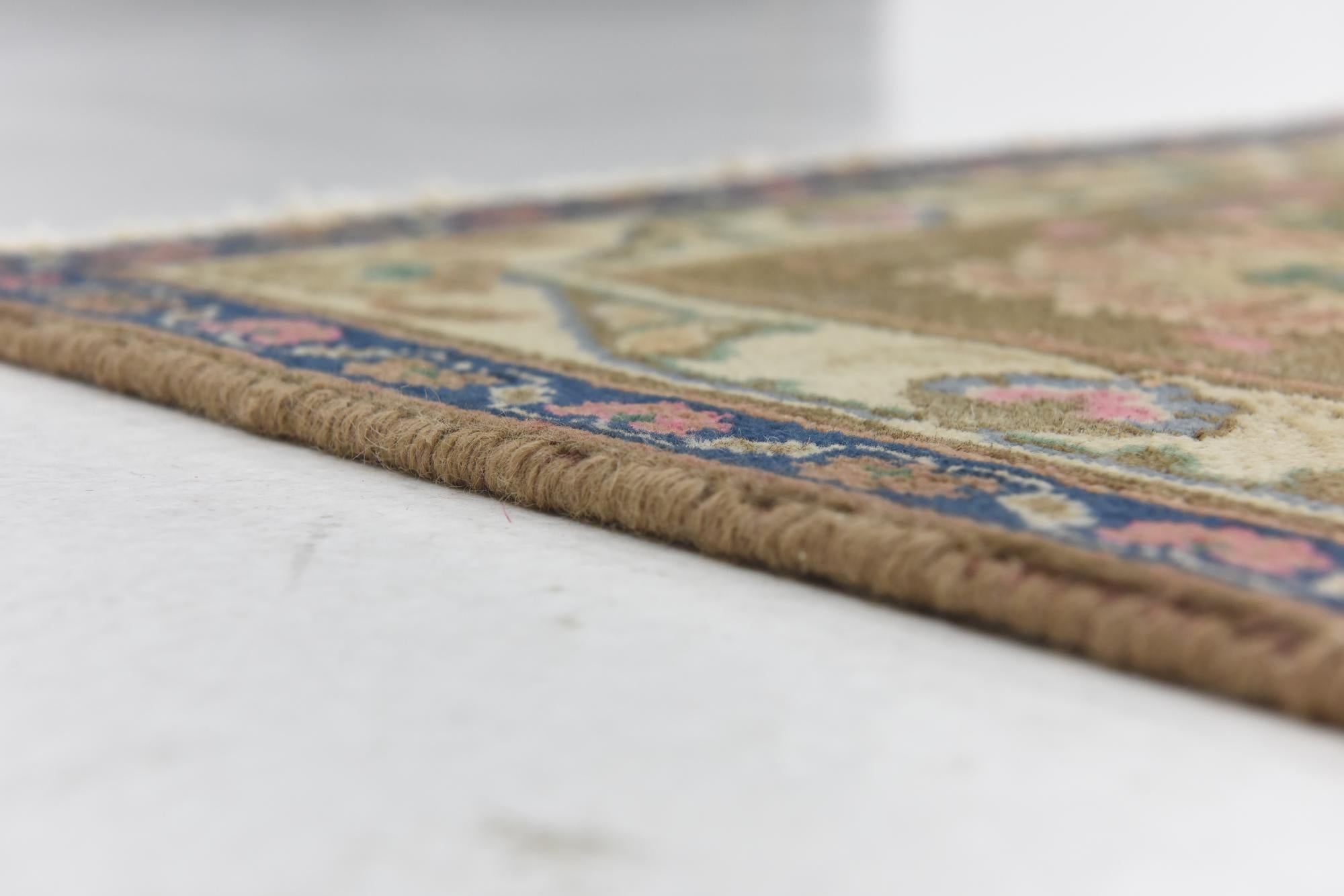 9' 5 x 12' 4 Hand Knotted Ultra Vintage Persian Wool Rug