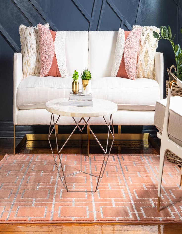 Detail image of 5' x 8' Marilyn Monroe™ Glam Deco Rug