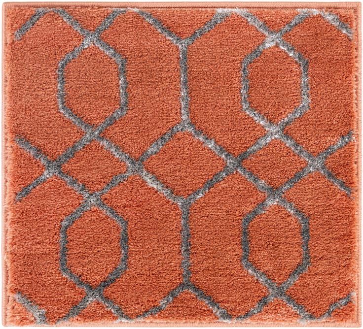Detail image of 1' 4 x 1' 4 Marilyn Monroe™ Glam Trellis Sample Rug