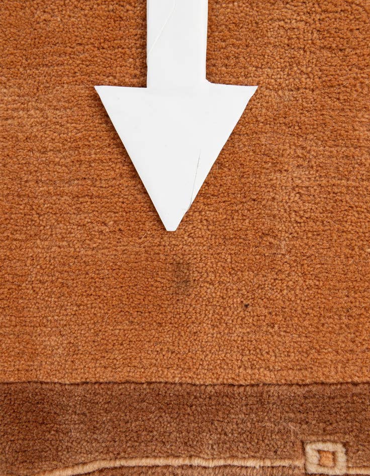 Detail image of 6' 8 x 6' 8  Hand Knotted Nepal Wool Square Rug