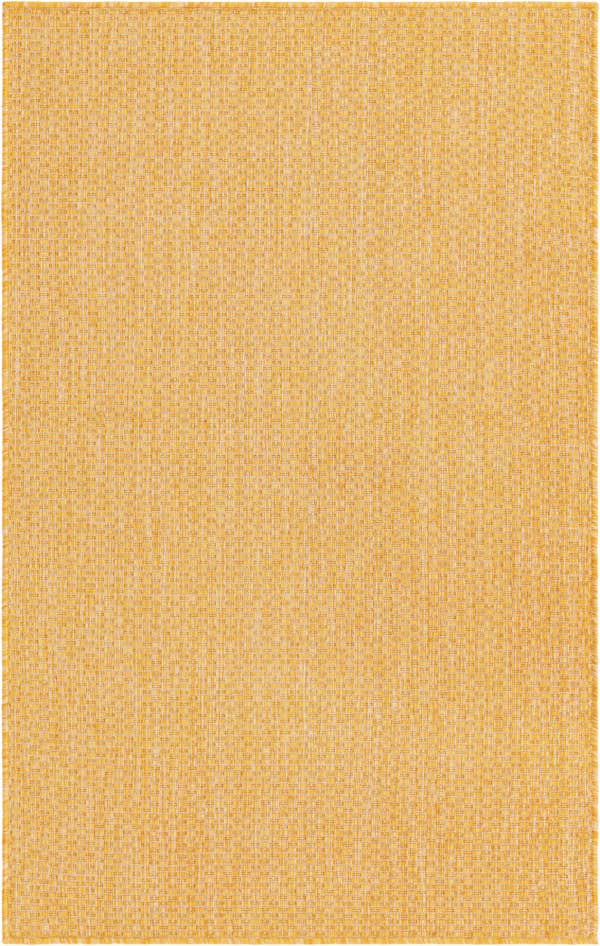 Detail image of 3' x 5' 3 Easy-Clean Solid Indoor / Outdoor Rug