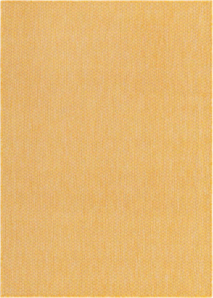 4' x 6' Easy-Clean Solid Indoor / Outdoor Rug