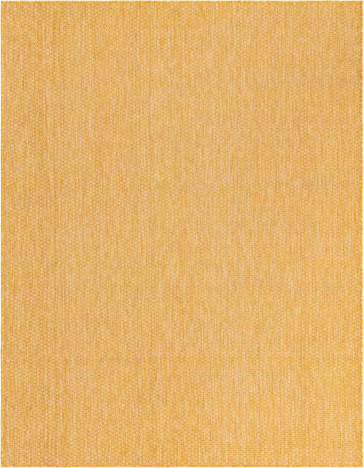 Detail image of 5' 3 x 8' Easy-Clean Solid Indoor / Outdoor Rug