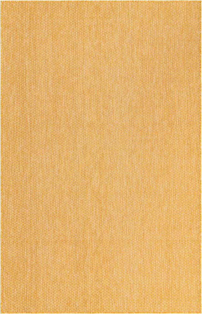 5' 3 x 8' Easy-Clean Solid Indoor / Outdoor Rug