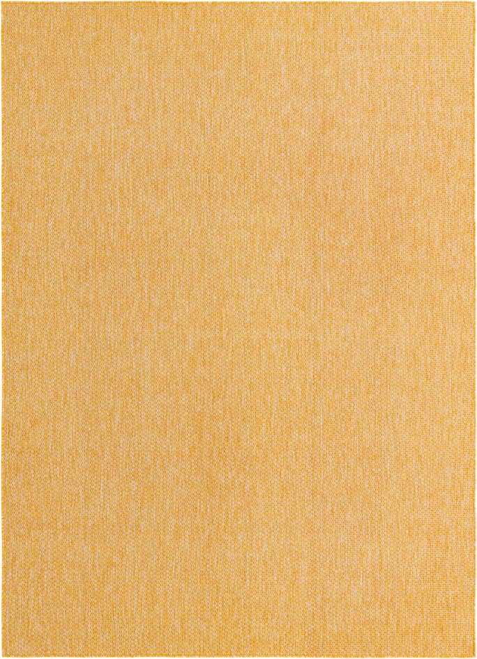 Detail image of 7' 10 x 11' Easy-Clean Solid Indoor / Outdoor Rug