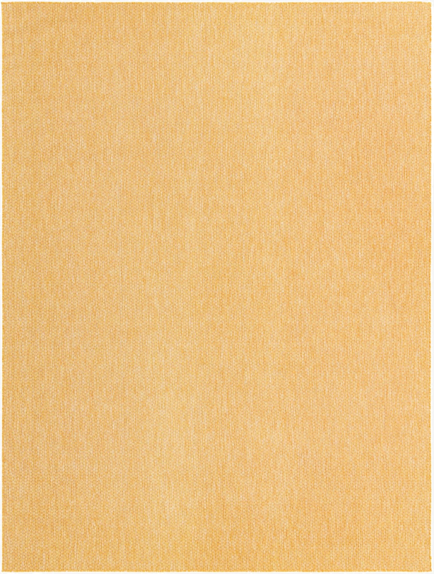 9' x 12'  Washable Solid Indoor / Outdoor Rug