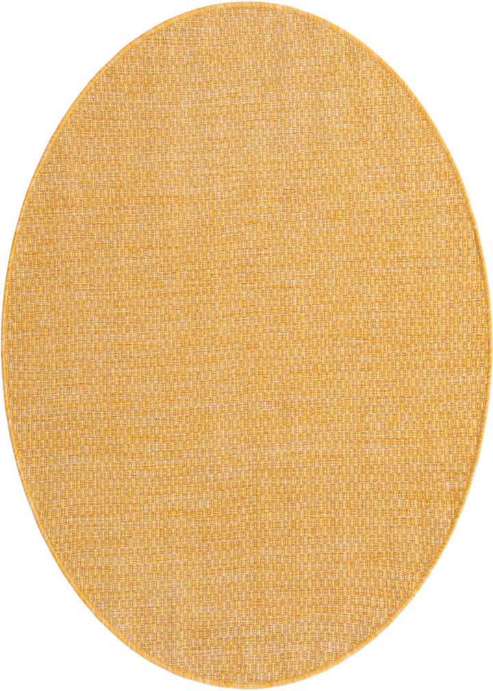 4' x 4' Easy-Clean Solid Indoor / Outdoor Round Rug