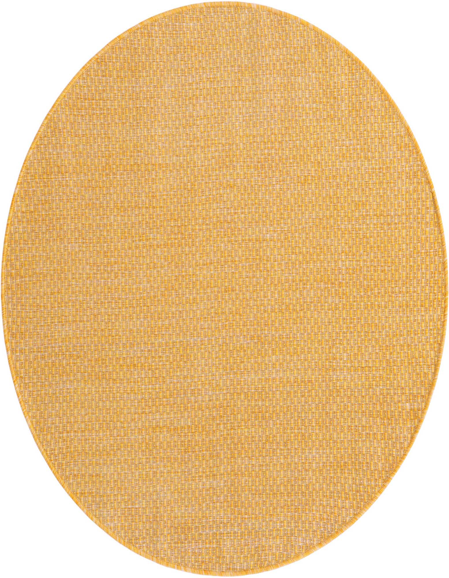 4' x 4' Easy-Clean Solid Indoor / Outdoor Round Rug