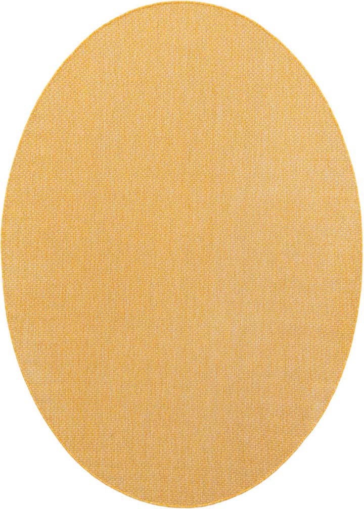 7' 10 x 7' 10 Easy-Clean Solid Indoor / Outdoor Round Rug