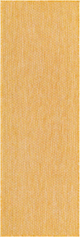 Detail image of 2' x 6' Easy-Clean Solid Indoor / Outdoor Runner Rug