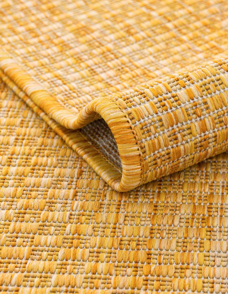 Detail image of 10' 8 x 10' 8  Washable Solid Indoor / Outdoor Square Rug