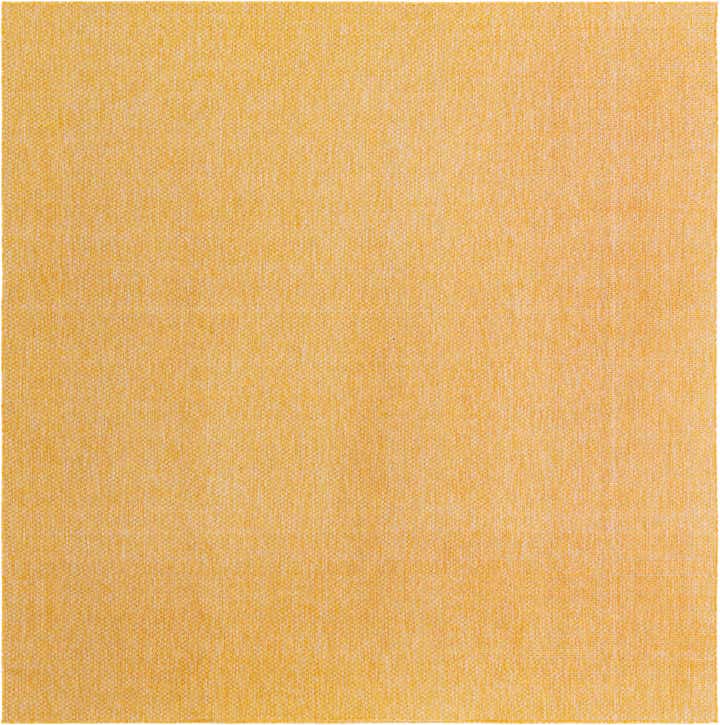 10' 8 x 10' 8 Easy-Clean Solid Indoor / Outdoor Square Rug