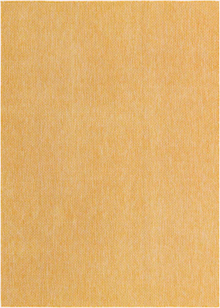 7' 10 x 7' 10 Easy-Clean Solid Indoor / Outdoor Square Rug