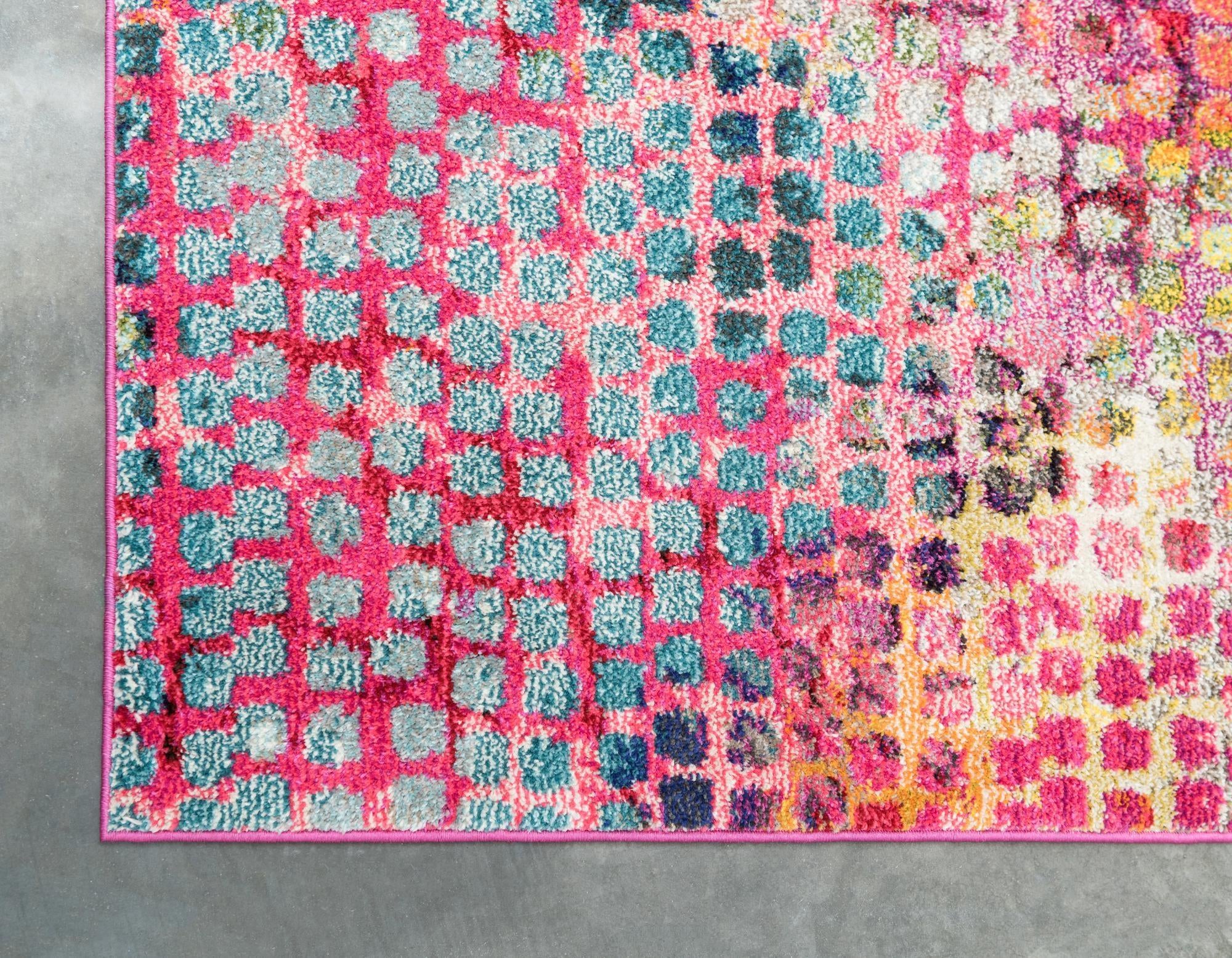 8' x 10' Washable Spectrum Rug