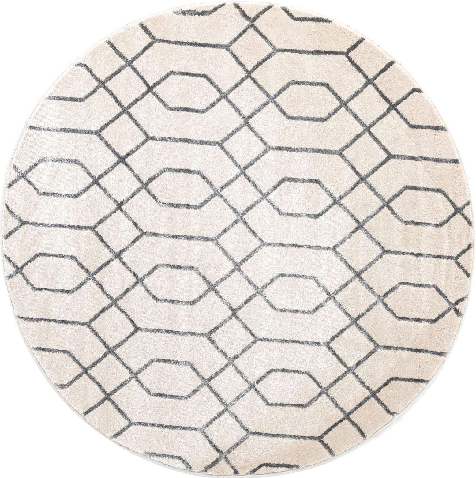5' 3 x 5' 3 Cowley · Trellis rug