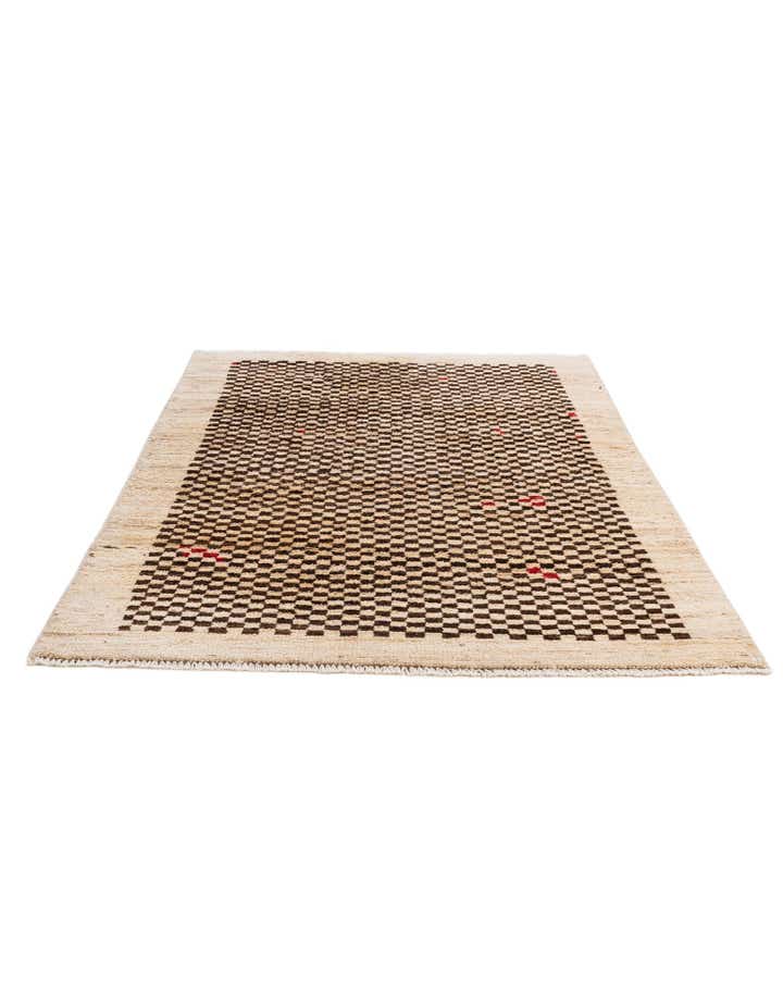 3' 9 x 6' Hand Knotted Darya Wool Rug