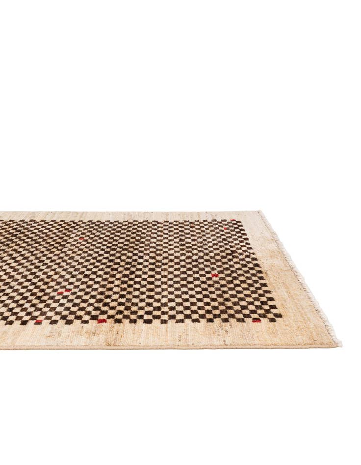 Detail image of 3' 9 x 6'  Hand Knotted Darya Wool Rug