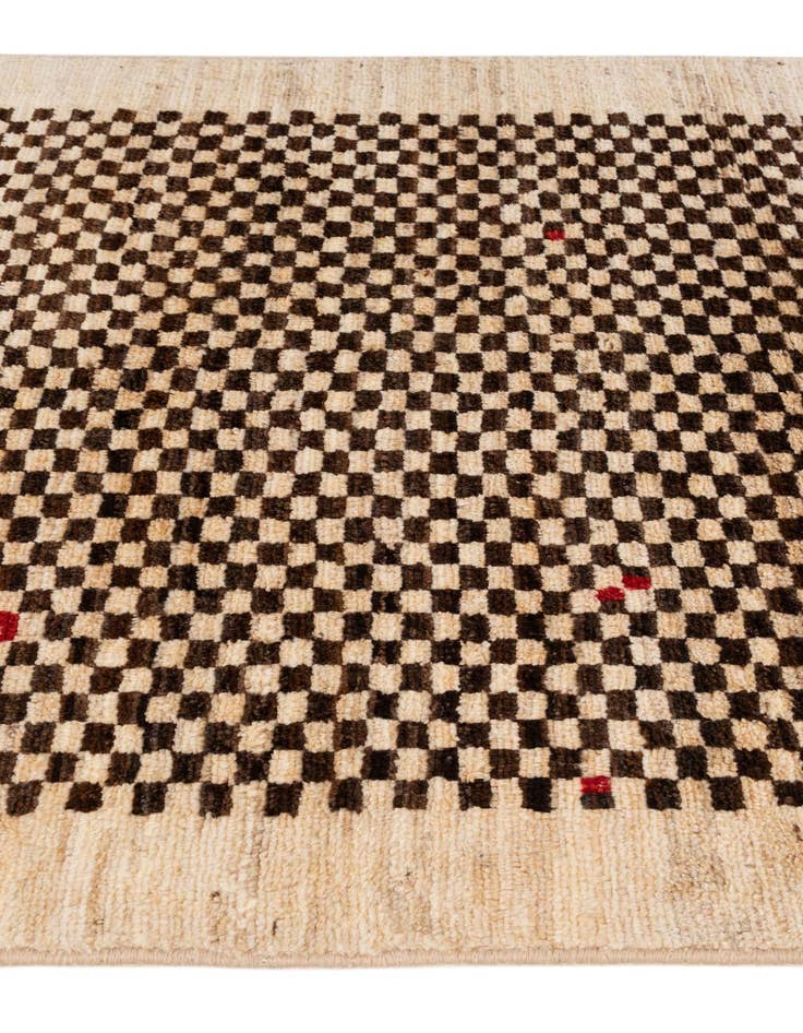 Detail image of 3' 9 x 6'  Hand Knotted Darya Wool Rug